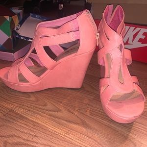 Pink heel